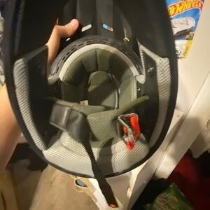 Black and Gray Helmet